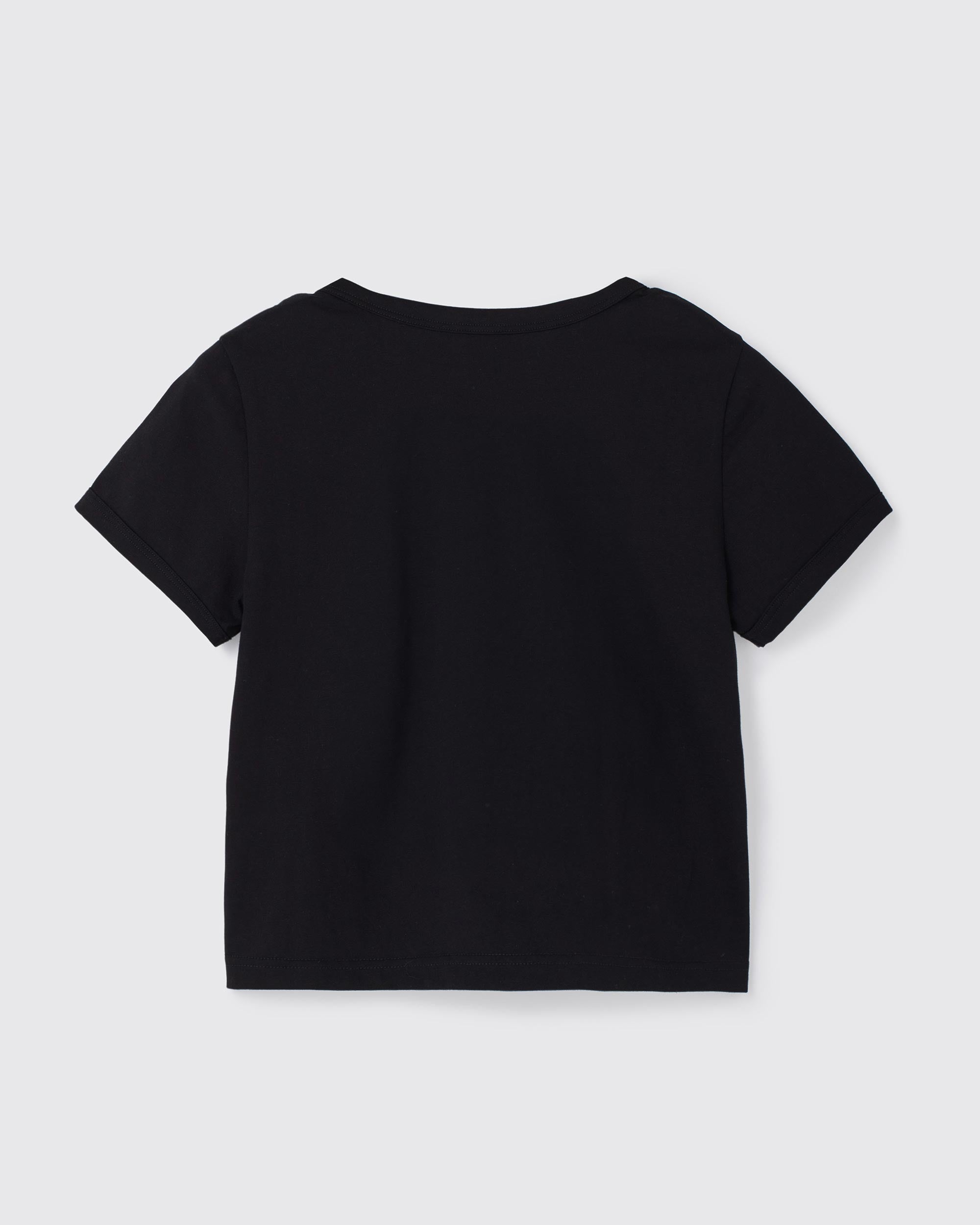 GAME GIRL S/S Mini T-shirt BLACK