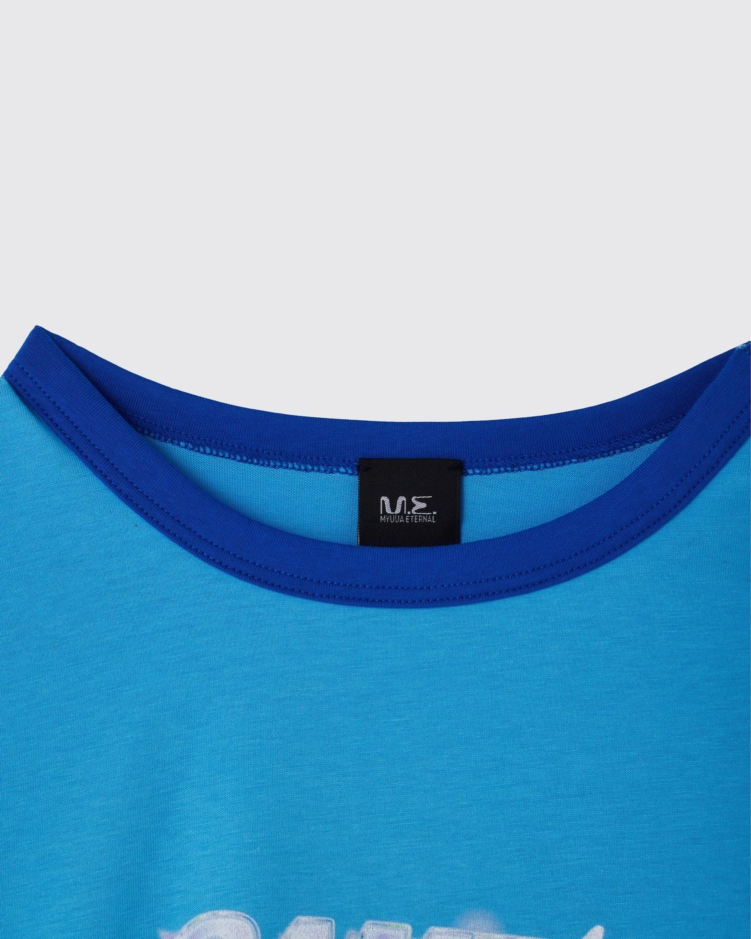 ゲーム 少女 S/S ミニTシャツ BLUE