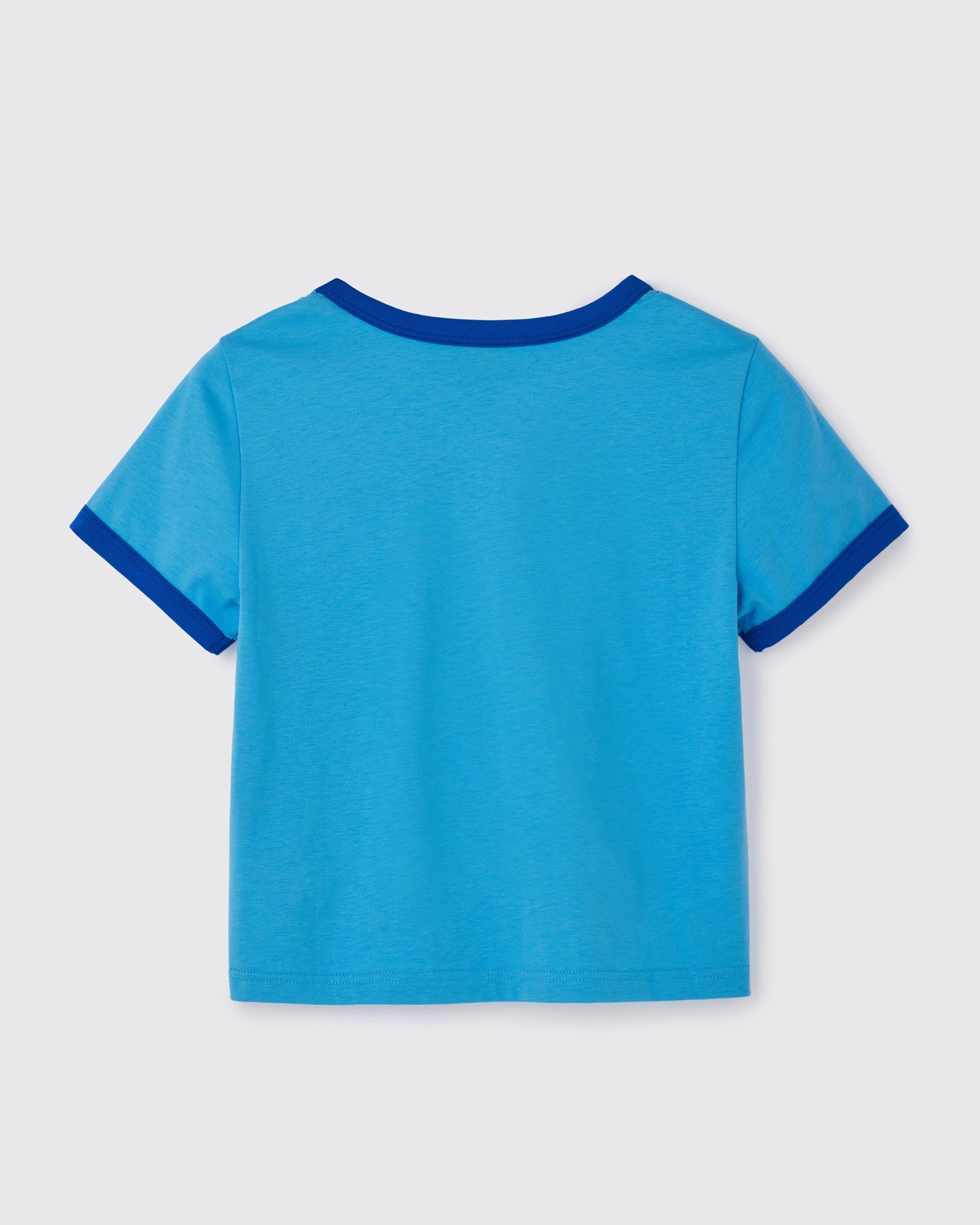 ゲーム 少女 S/S ミニTシャツ BLUE