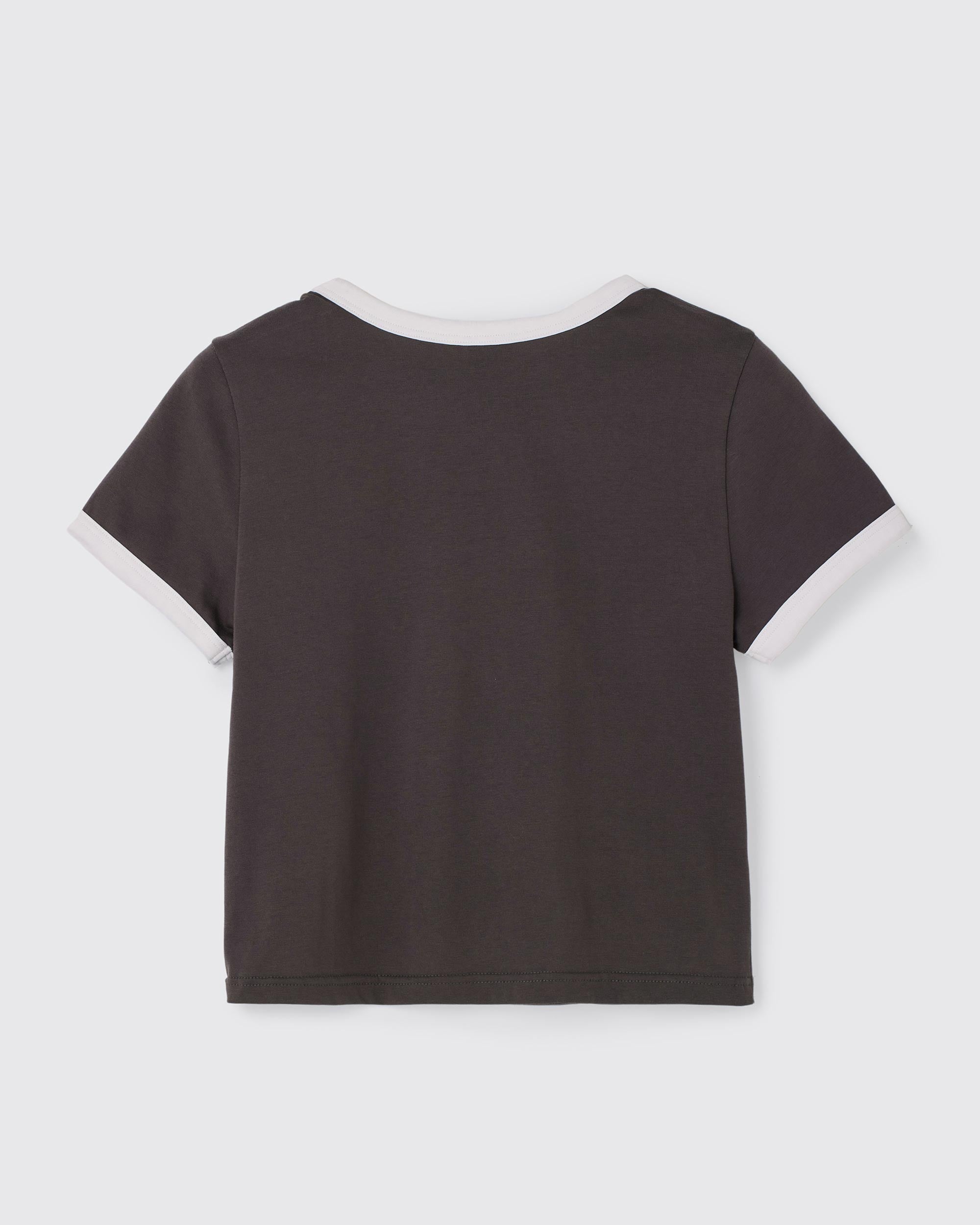 ゲーム 少女 S/S ミニTシャツ BLACK