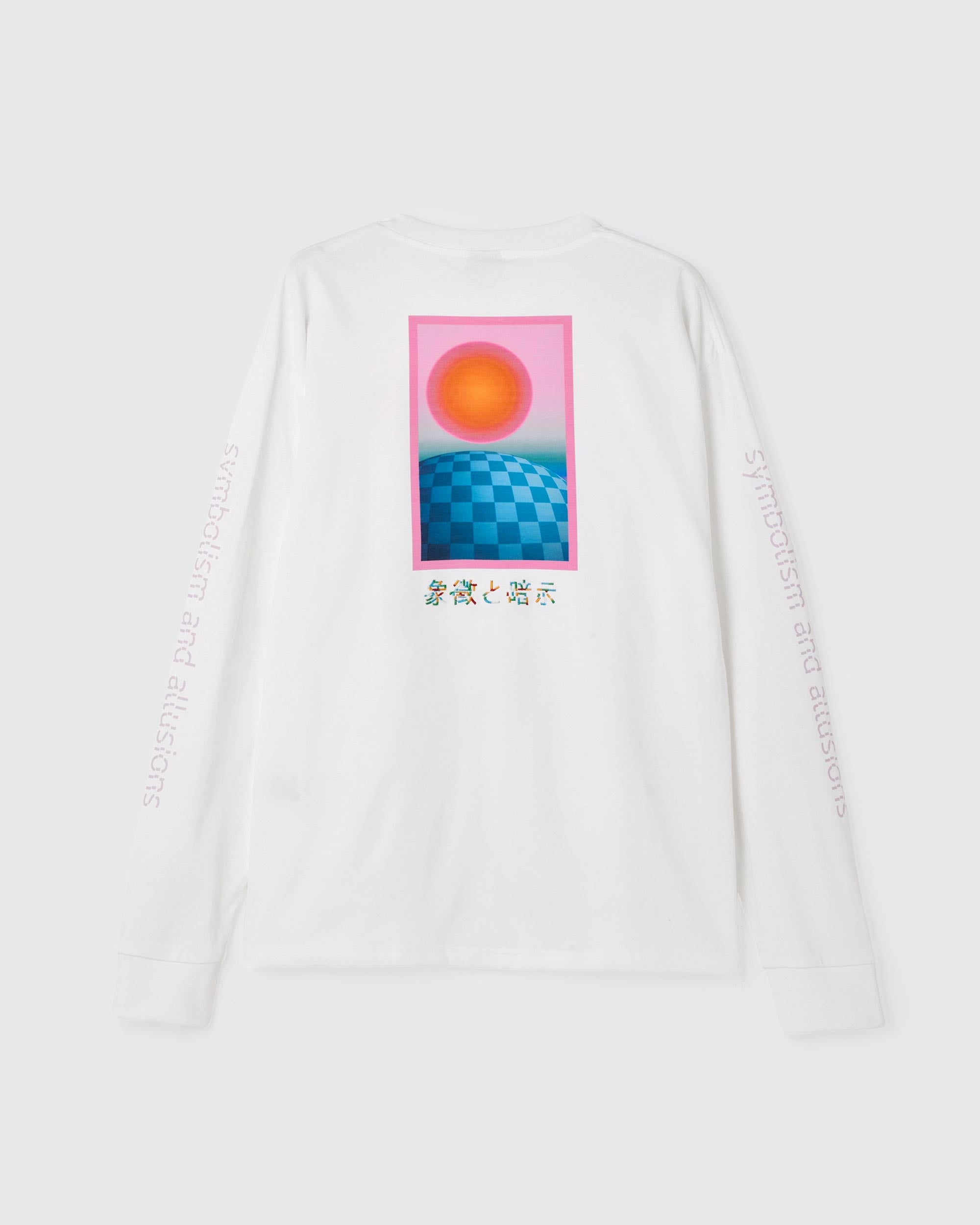 HANAFUDA L/S T-shirts WHITE