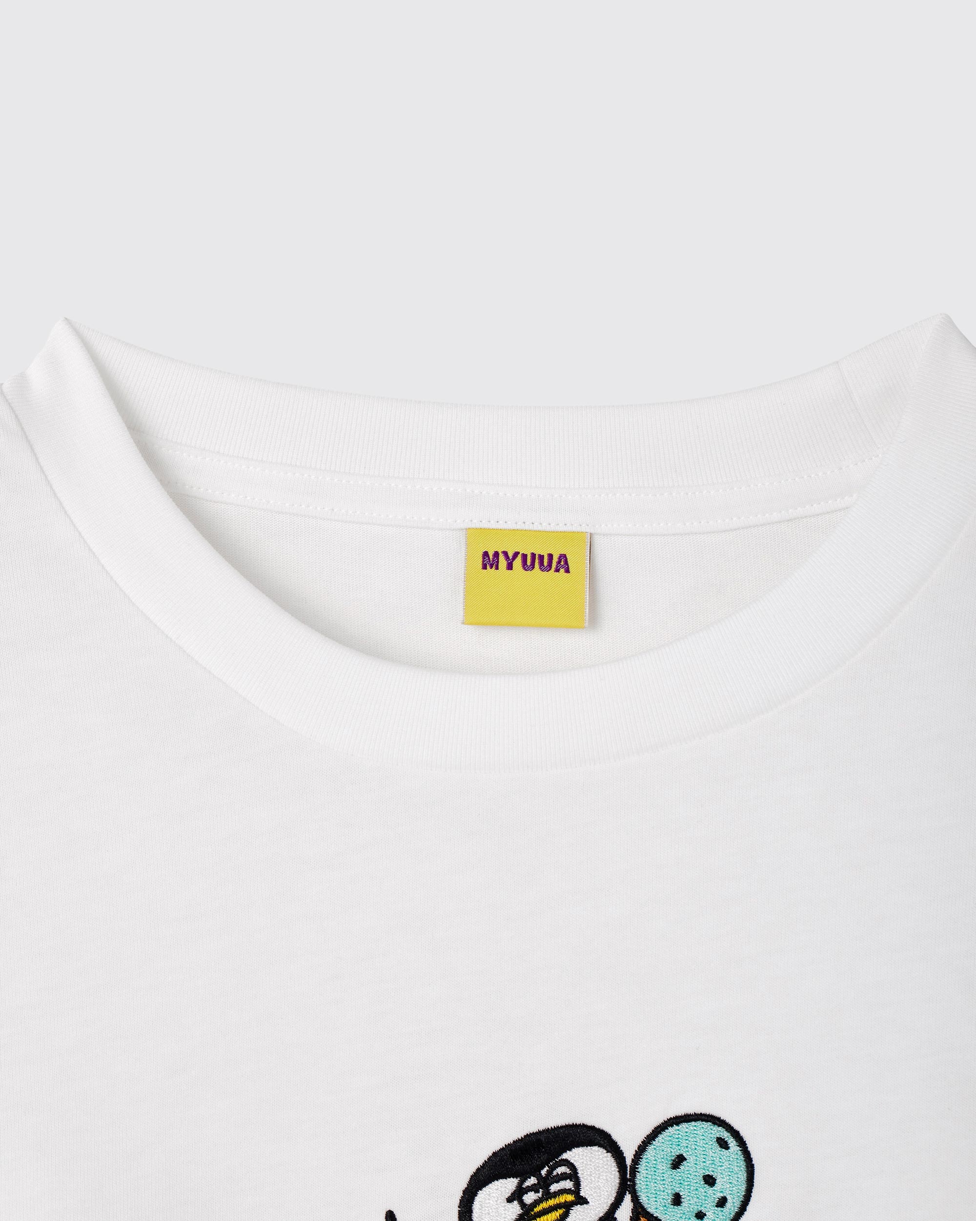 PENGUIN L/S T-shirts WHITE