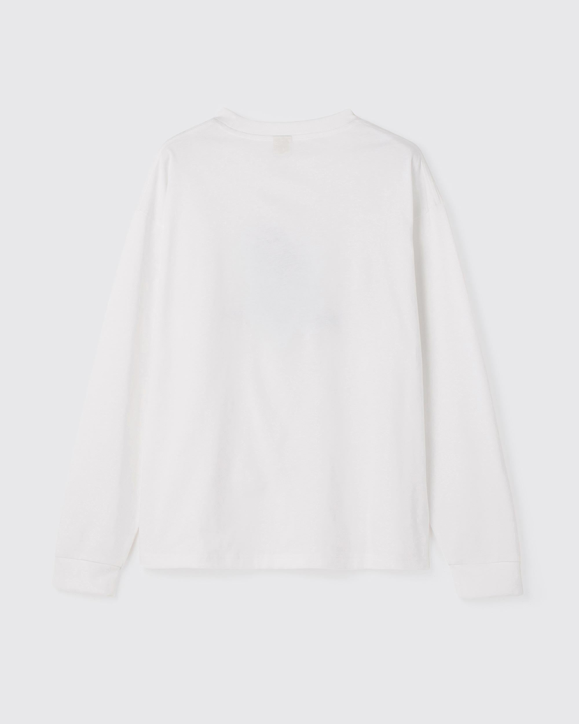 PENGUIN L/S T-shirts WHITE