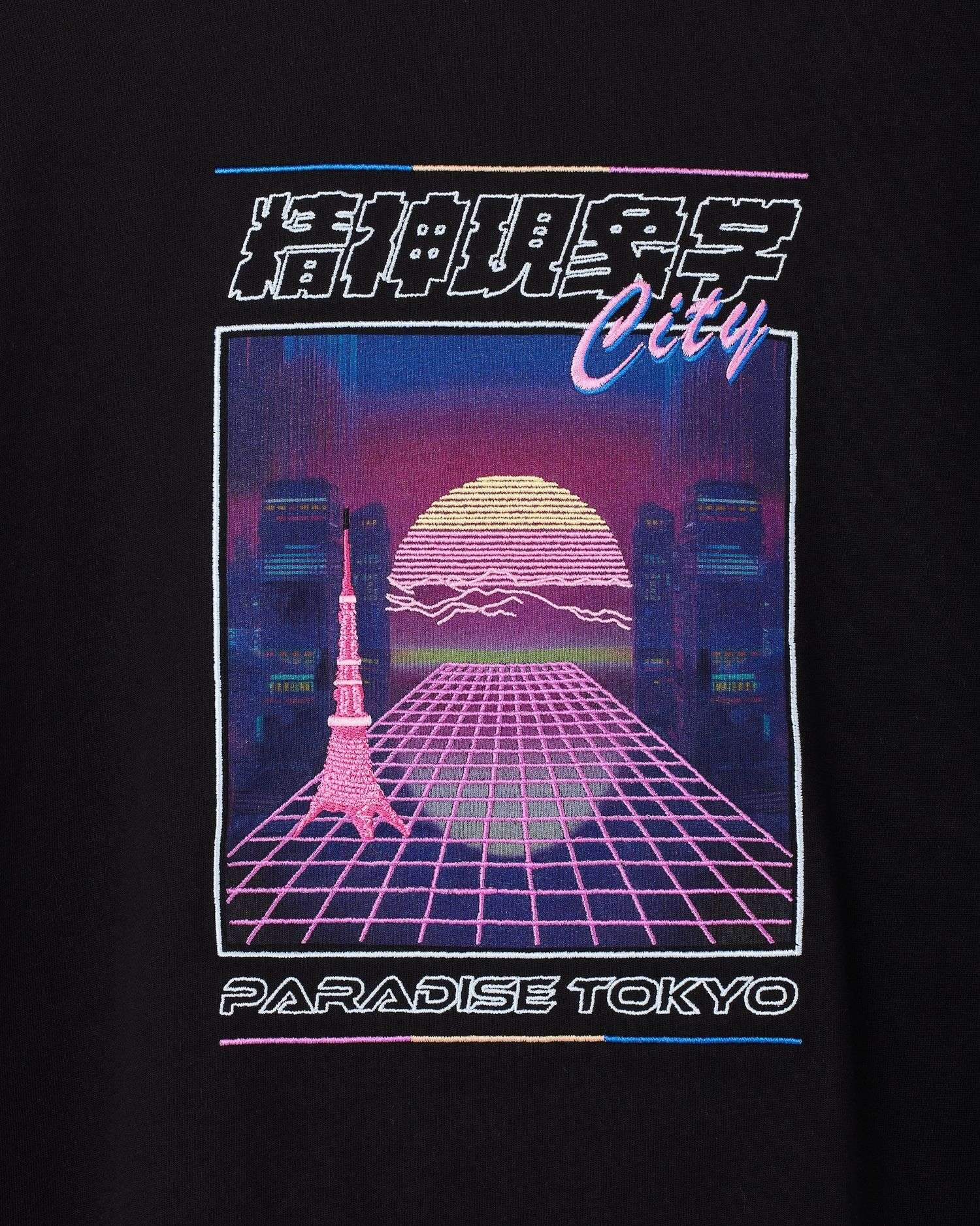 TOKYO PARADISE L/S T-shirts BLACK