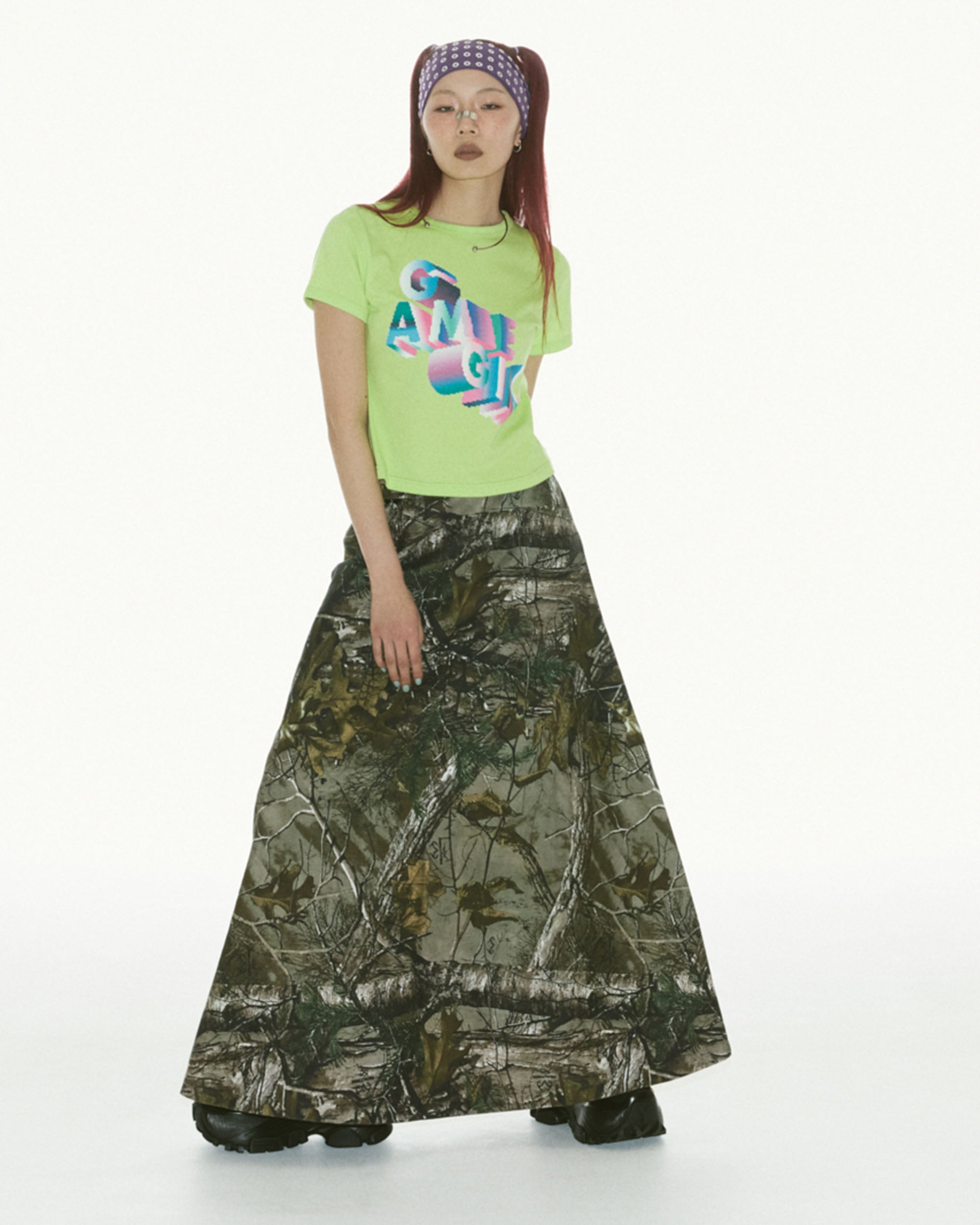 GAME GIRL S/S Mini T-shirt YELLOW