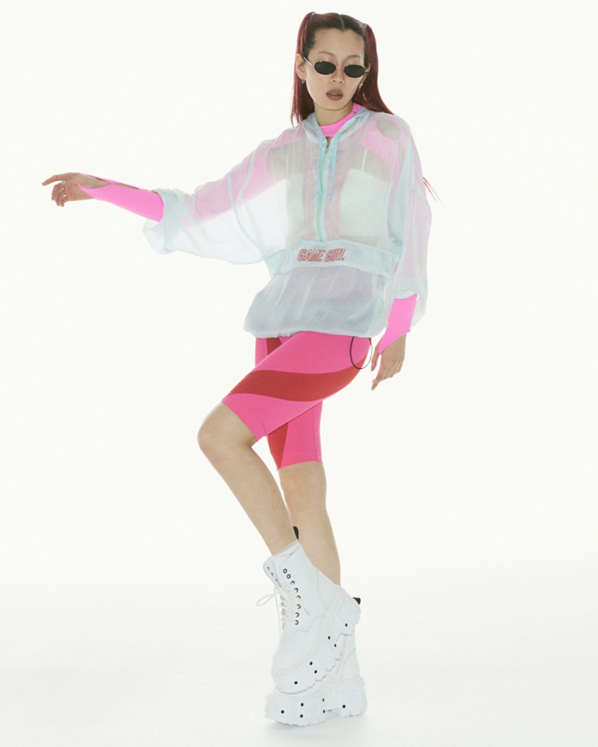 Chiffon Blouson SAX