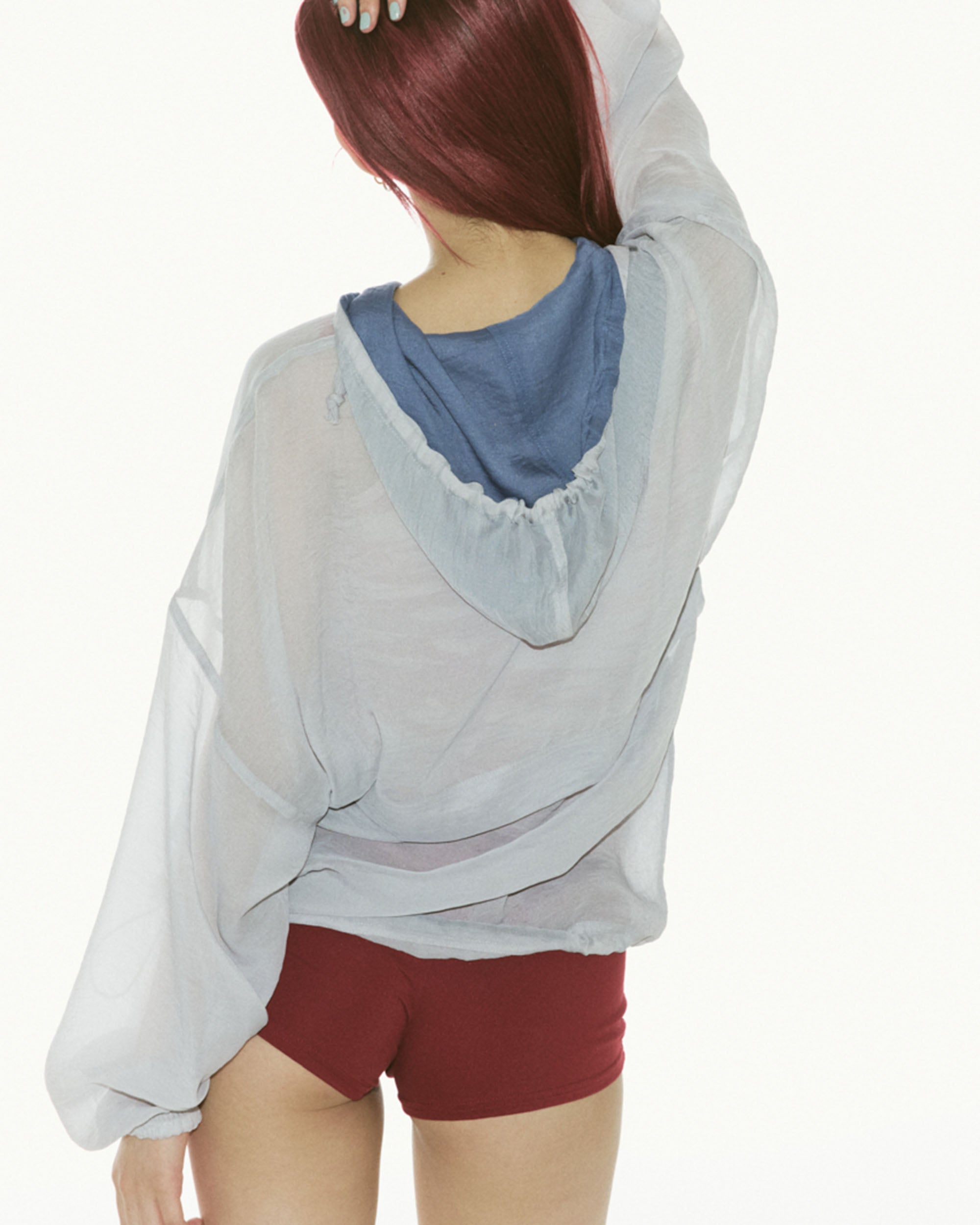 Chiffon Blouson GRAY