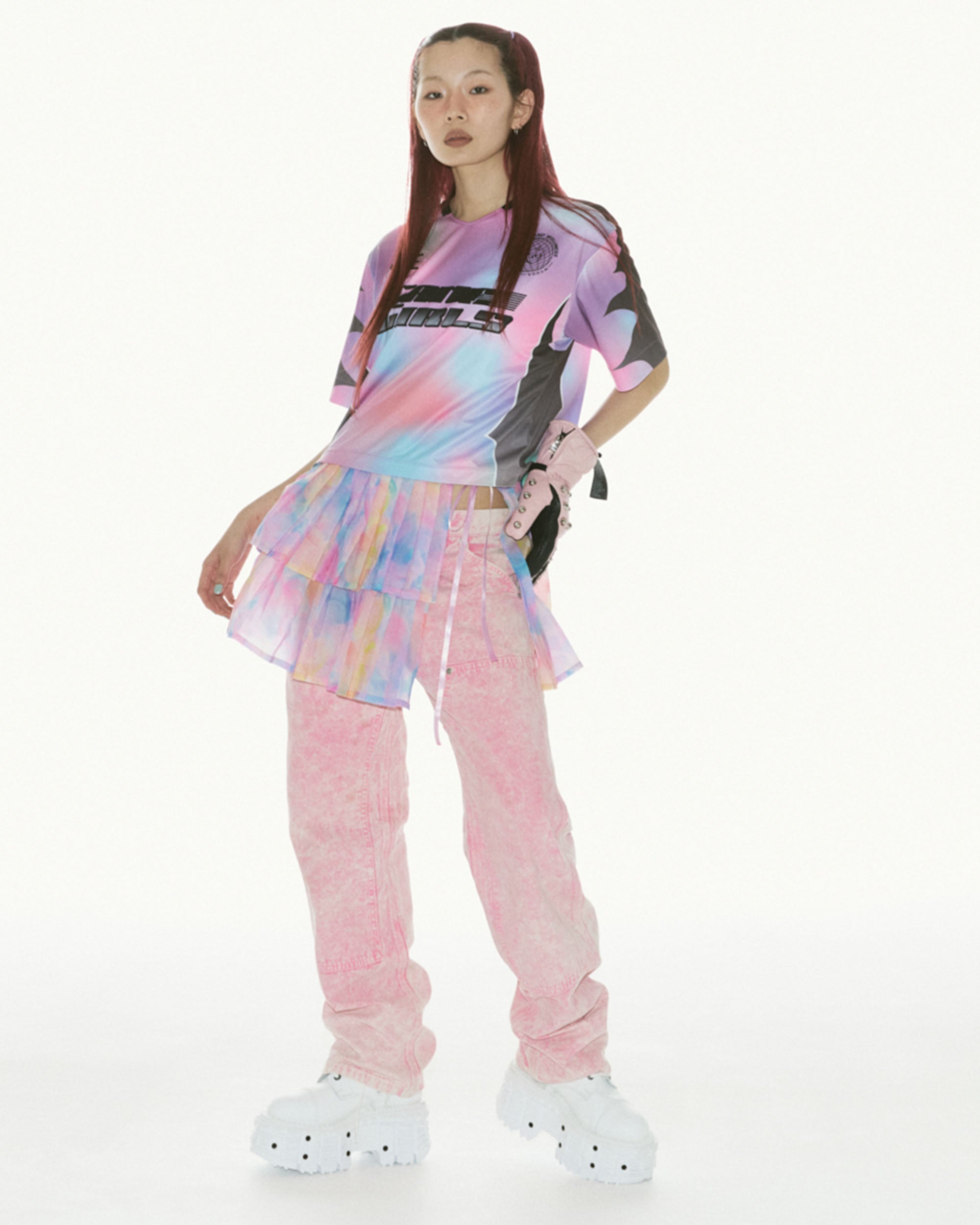 Football T-shirt PINK