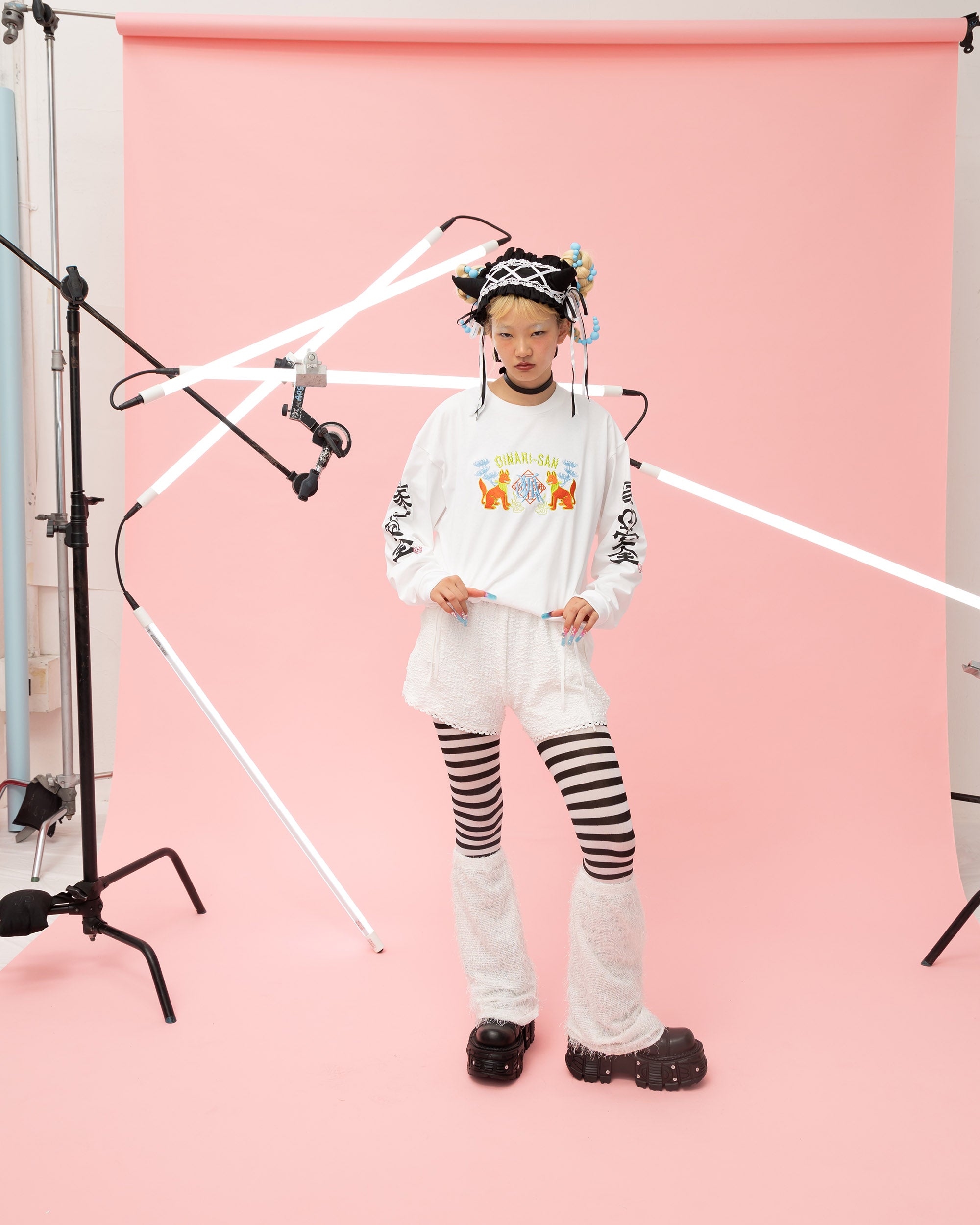 OINARISAN L/S T-shirts WHITE