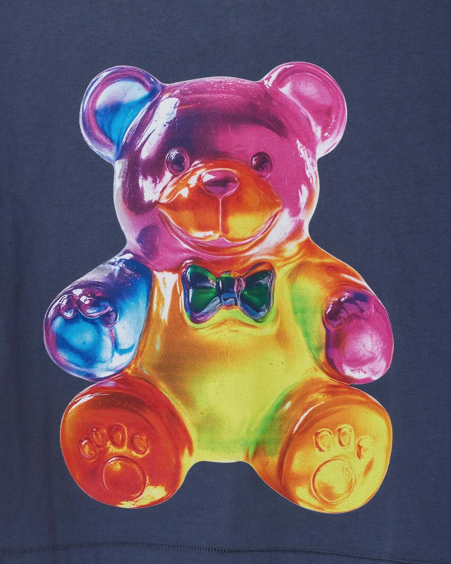 レインボーグミ クロップドTシャツ D.GRAY