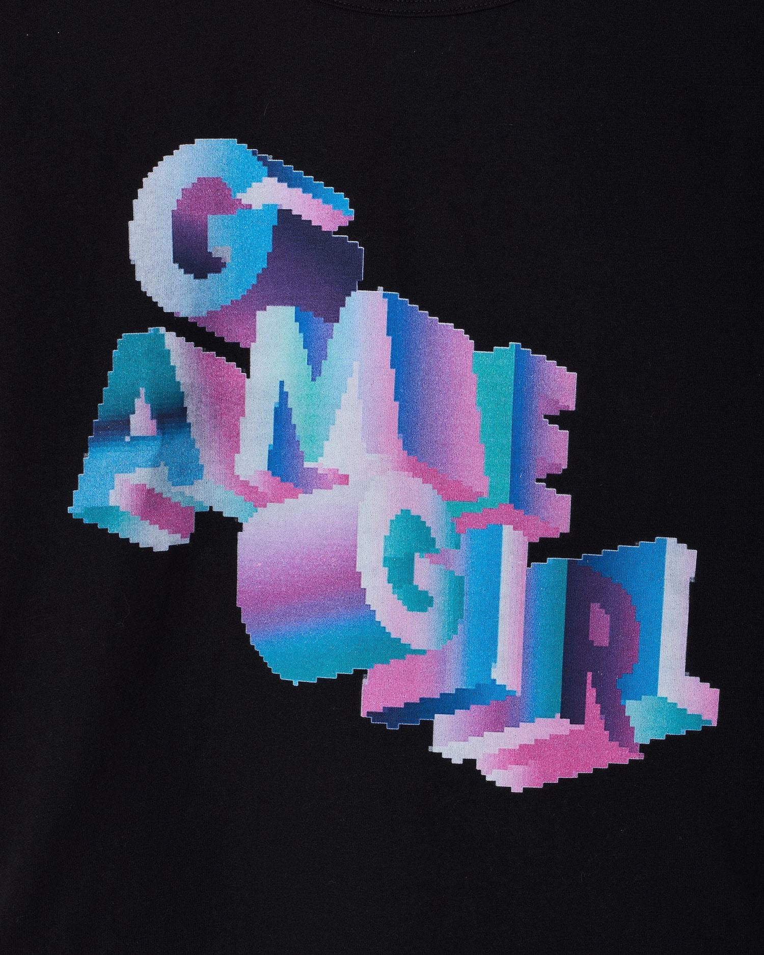 GAME GIRL S/S ミニTシャツ BLACK