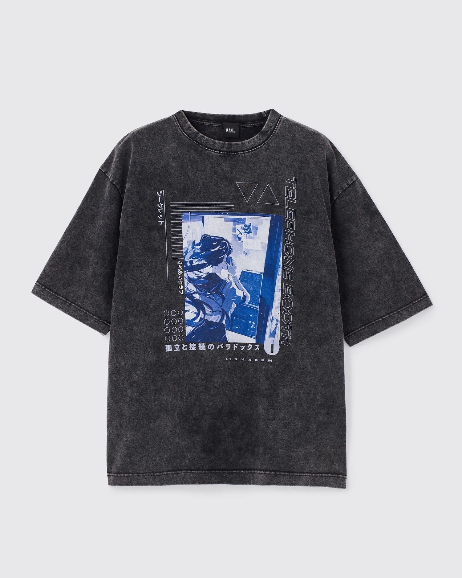 Telephone Booth Boys T-shirt vintage BLACK