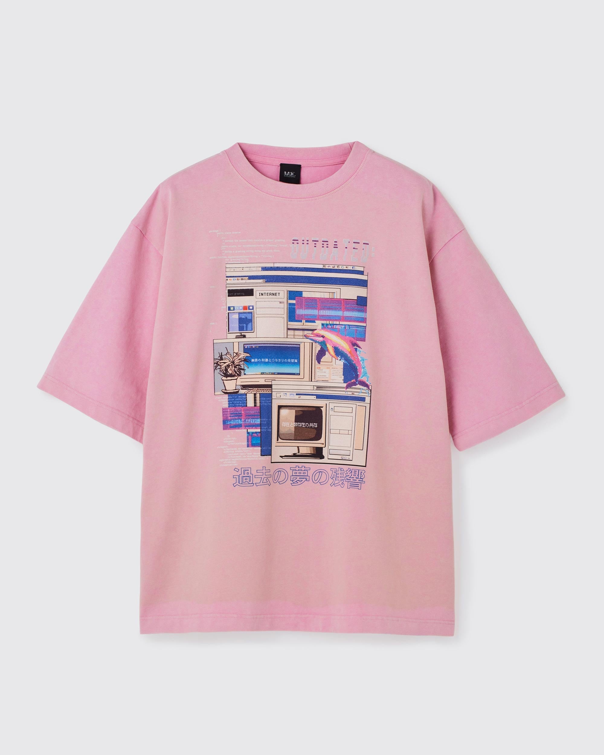 OUTDATED ボーイズTシャツ vintage PINK