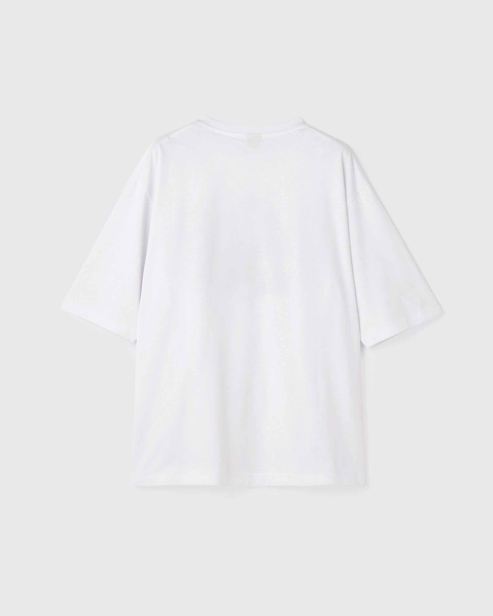 冷やし中華 S/S ボーイズTシャツ WHITE