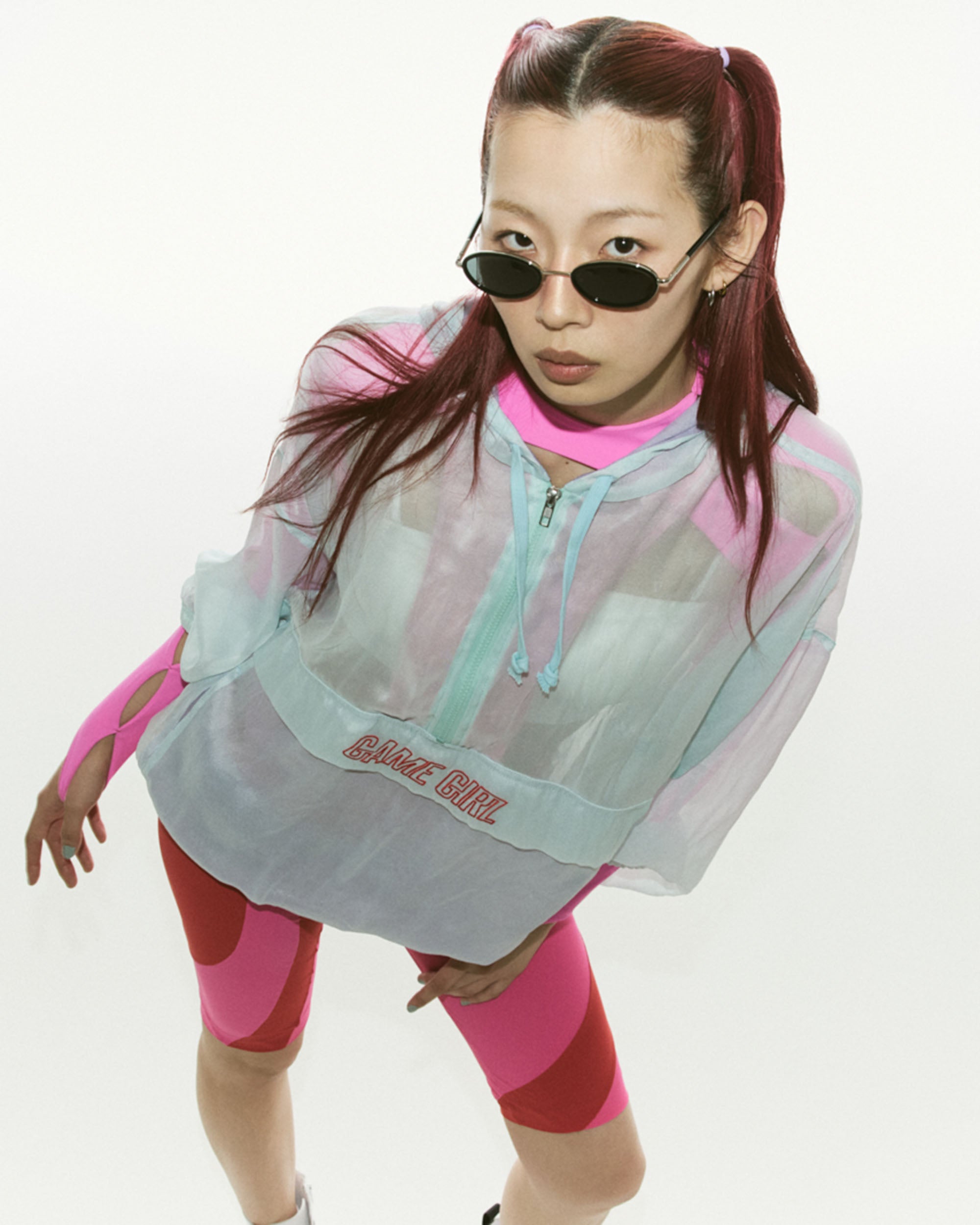 Chiffon Blouson SAX