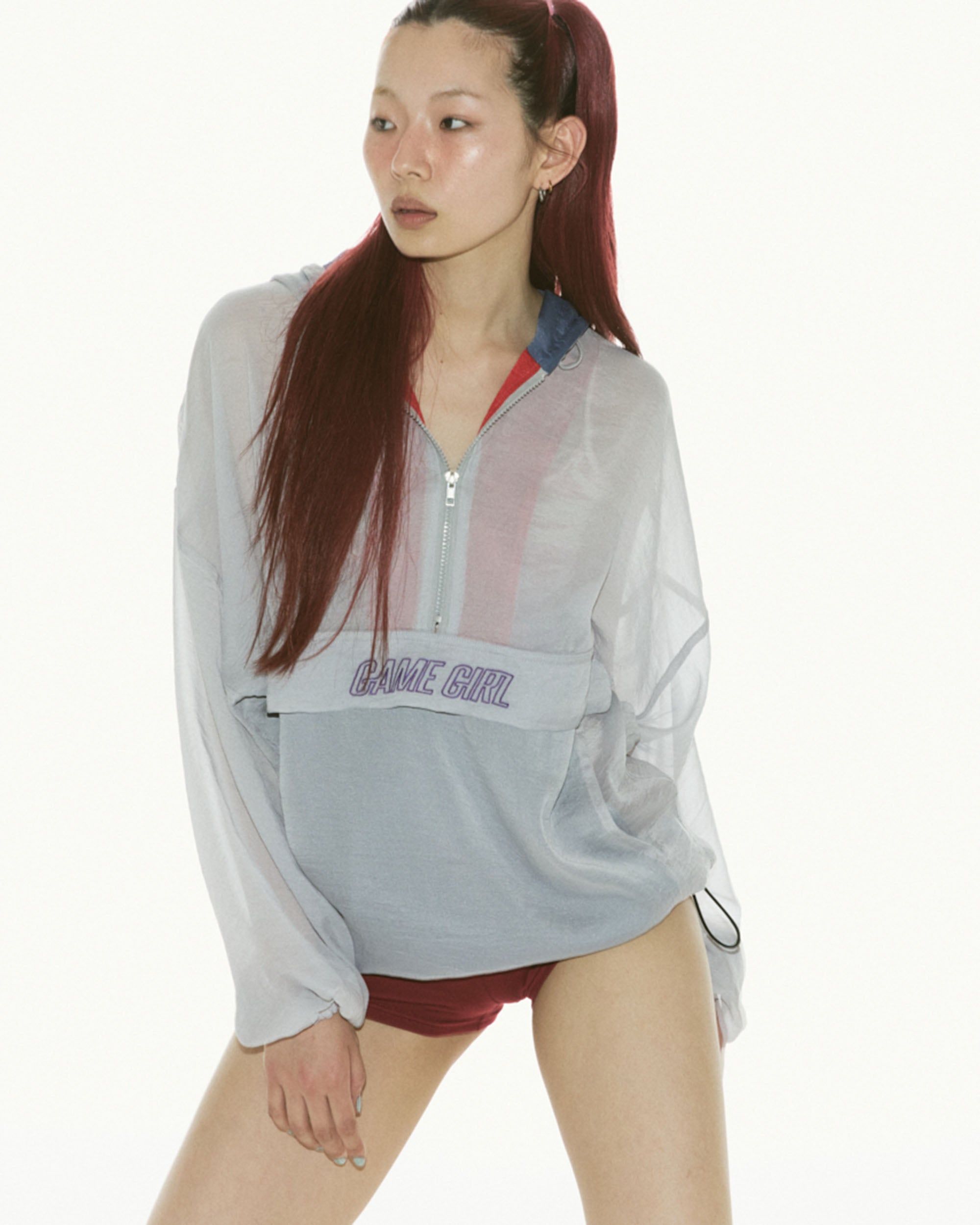 Chiffon Blouson GRAY